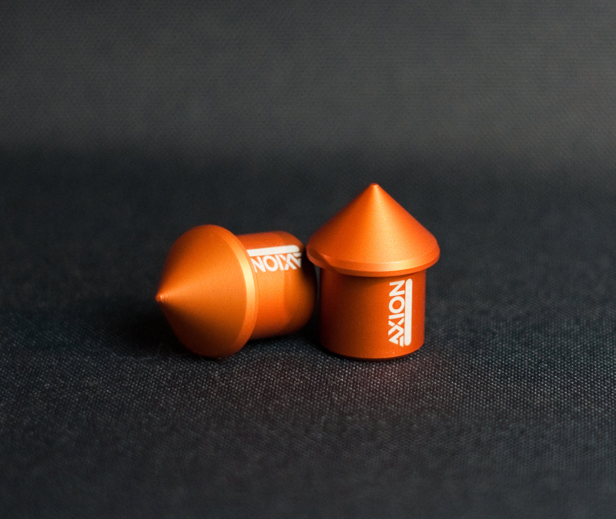 Axion Finish Dog set of 2 (Anodized Aluminum)