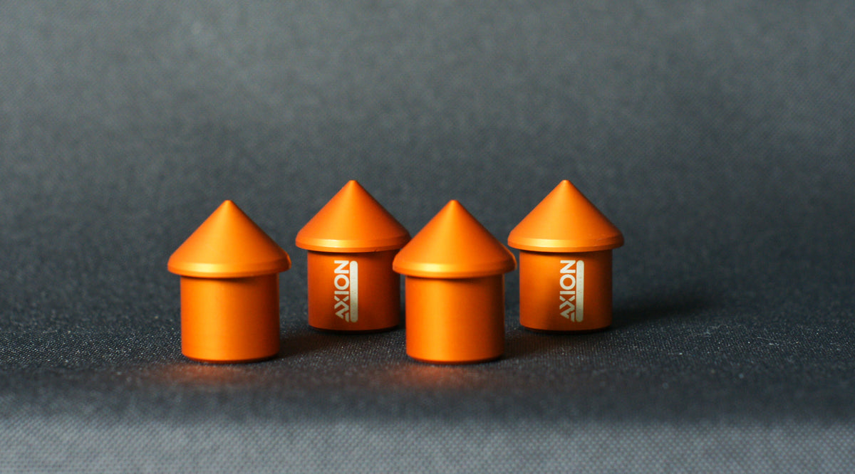 Axion Finish Dog set of 4 (Anodized Aluminum)