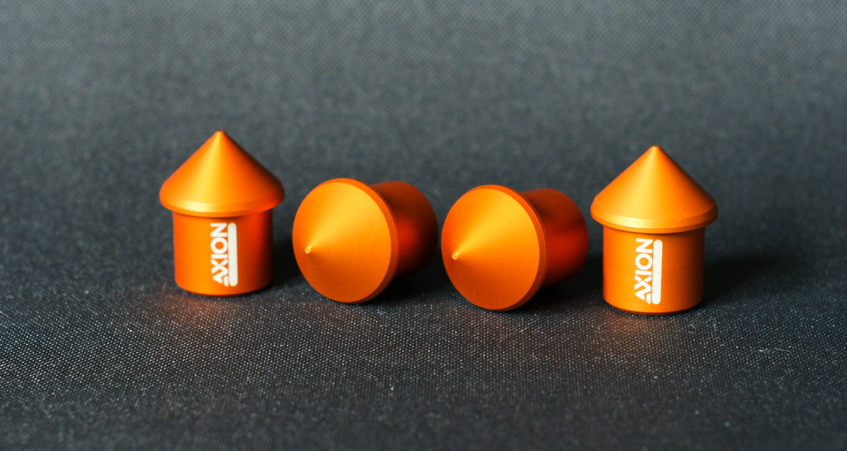 Axion Finish Dog set of 4 (Anodized Aluminum)