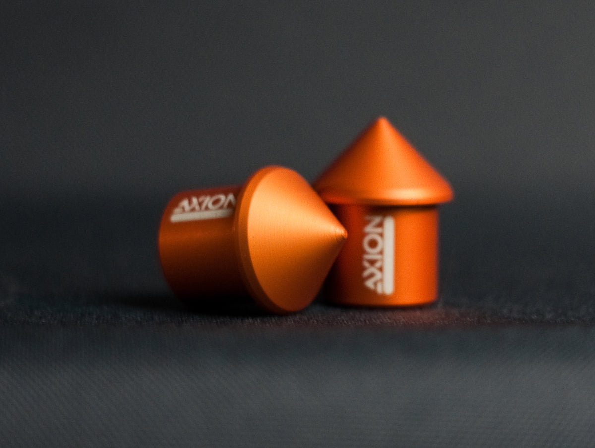 Axion Finish Dog set of 2 (Anodized Aluminum)